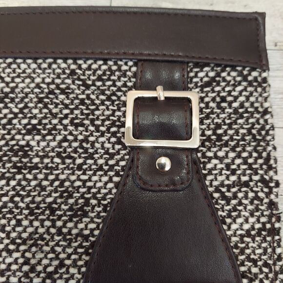 MICHE Classic Shell Roxanne Dark Brown Tweed Great Condition Purse Shell Medium - Picture 6 of 12